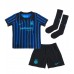 Inter Milan Alessandro Bastoni #95 Hemmakläder Barn 2025-26 Kortärmad (+ Korta byxor)